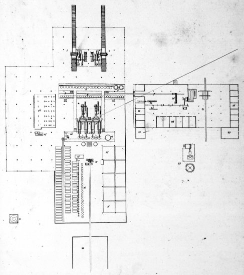 PLANO DE LA CASA DE CALDERAS DEL INGENIO S.TA SUSANA

propiedad del Escmo Sor D. ANT.O PAREJO.