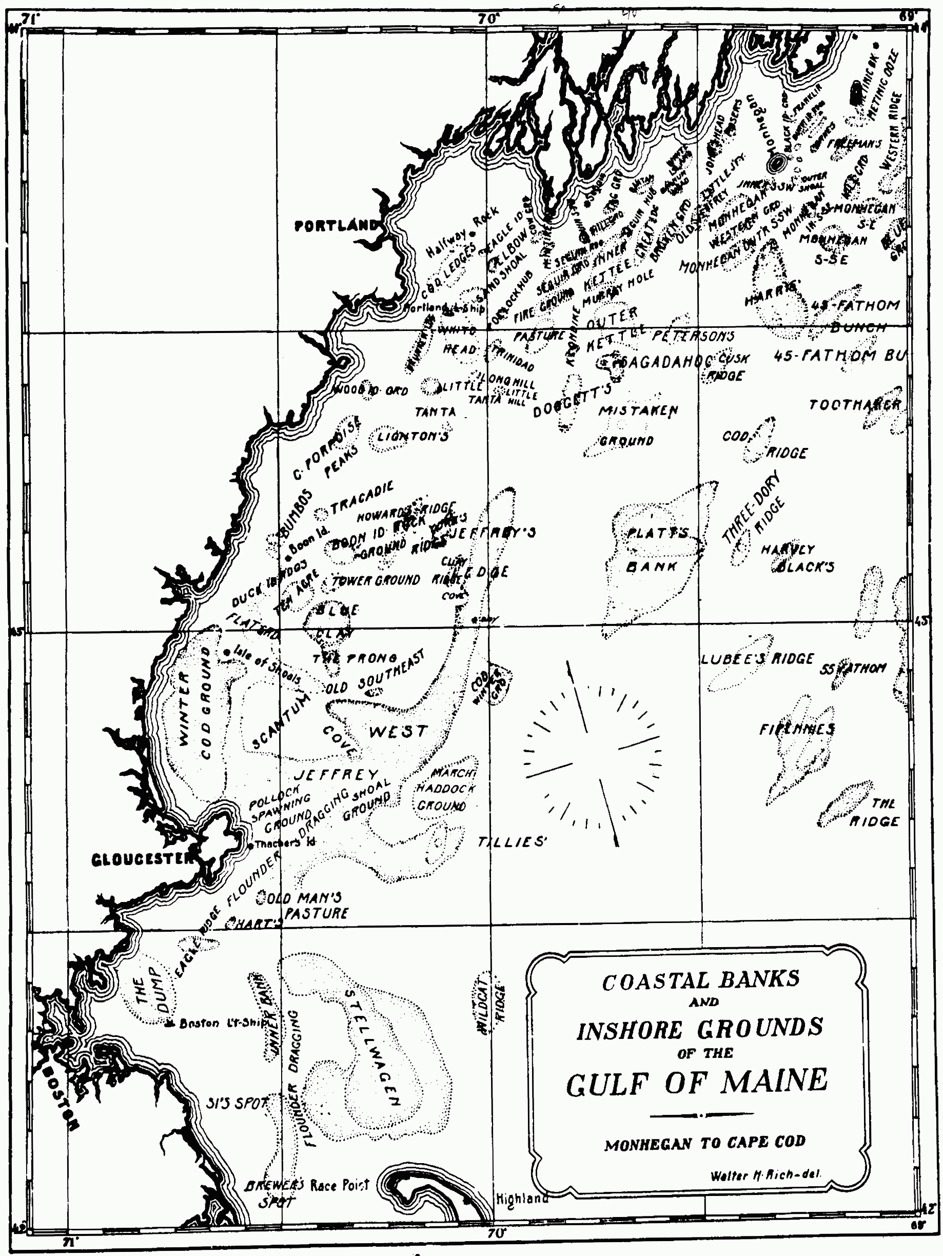 Monhegan to Cape Cod