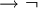 \ Rightarrow \ neg