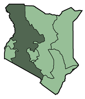 Muestra la ubicación de la Reserva Nacional de Masai Mara Mapa