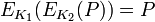 E_ {K_1} (E_ {k_2} (P)) = P