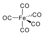 Estructura de pentacarbonilo de hierro