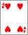 4 de los corazones