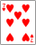 7 de corazones