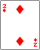 2 de los diamantes