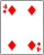 4 de los diamantes