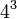 4 ^ 3