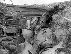 Regimiento de Cheshire centinela, Somme, 1916