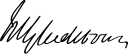 Cursive signature à l'encre