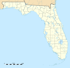 1935 ouragan de la Fête du travail est situé en Floride