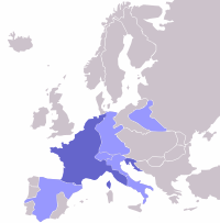 Une carte de l'Empire napoléonien en 1811