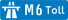UK-autoroute-M6 Toll.svg
