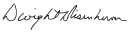 Cursive signature à l'encre
