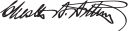 Cursive signature à l'encre