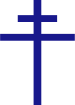 Croix patriarcale utilisé dans la tradition orientale