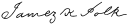 Cursive signature à l'encre