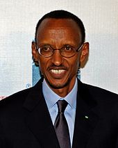 Photographie de Paul Kagame, prises à New York en 2010