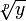 \ Sqrt [p] {y}