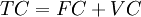 TC = FC + VC