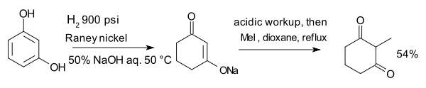 Résorcinol hydrogénation
