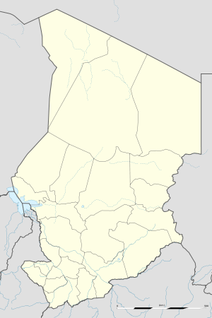 Moundou est situé au Tchad