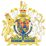 Armoiries de l'Angleterre (1689-1694) .svg
