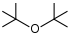 Un éther tertiaire (di-tert-butyl éther)