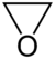 Structure chimique de l'oxyde d'éthylène