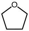 Structure chimique du THF