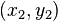 (X_2, Y_2)