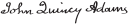 Cursive signature à l'encre.