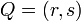 Q = (R, S)