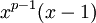 {^ X {p-1}} (x-1)