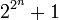 2 ^ 2 ^ {n + 1}