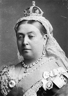 Fotografia da rainha Victoria, 1882