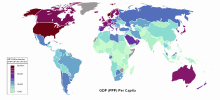 PIB Per Capita PPP FMI 2008.svg
