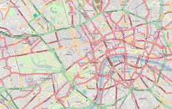 National Gallery está localizado no centro de Londres