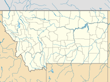 Pouco Battlefield Big Horn está localizado em Montana