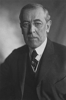 Thomas Woodrow Wilson, Harris & Ewing BW da foto do retrato, 1919.jpg