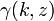 \ Gama (k, z)