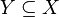Y \ X subseteq