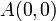 A (0,0)