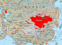 Mapa de Ásia