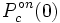 P_c ^ {\ n} circ (0)