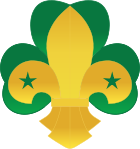 WikiProject Scouting flor-de-lis dark.svg