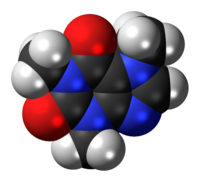 Molécula da cafeína