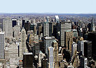 Olhando para o norte a partir do Empire State Building, New York City, 2005