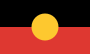 Aborígene australiano Flag.svg