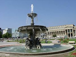 Stuttgart Schlossplatz (Praça Castle)