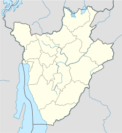 Gitega está localizado no Burundi